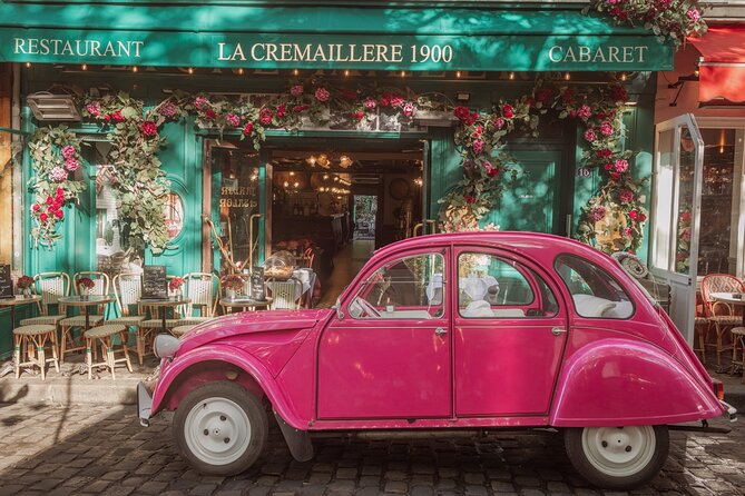 1h30 Private Guided Tour in a Pink Citroën 2CV - Saint-Germain-des-Prés and the historic center
