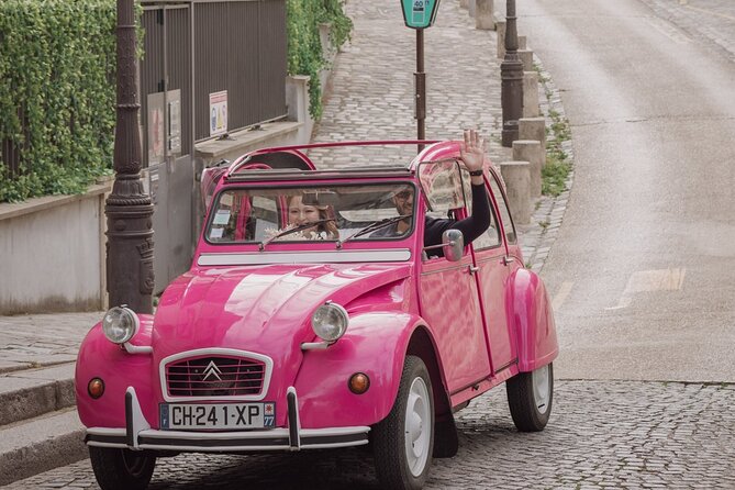 1h30 Private Guided Tour in a Pink Citroën 2CV - Notre-Dame and the Latin Quarter