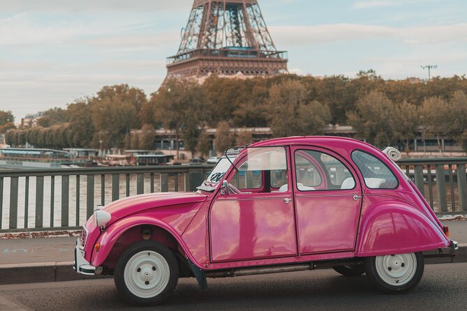 2 Hours Private Guided Tour in a Pink Citroën 2CV - Invalides, Saint-Germain-des-Prés, and the Latin Quarter