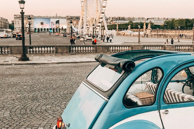 3H Grand Paris Tour in 2CV CITROEN - The Pantheon, Sorbonne, and Rue Mouffetard
