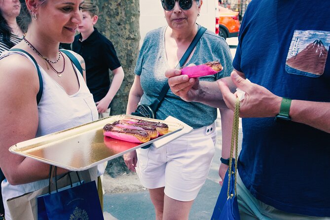 A Morning in Paris Food Tour: Croissants, Baguettes & Chocolate - Baguette, butter, cheese, and seasonal pastry
