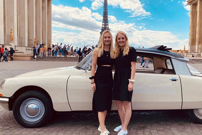 All of Paris Tour in a Vintage Open-Top French Car Citroen DS - The Wall of Love and Montmartre’s stairs