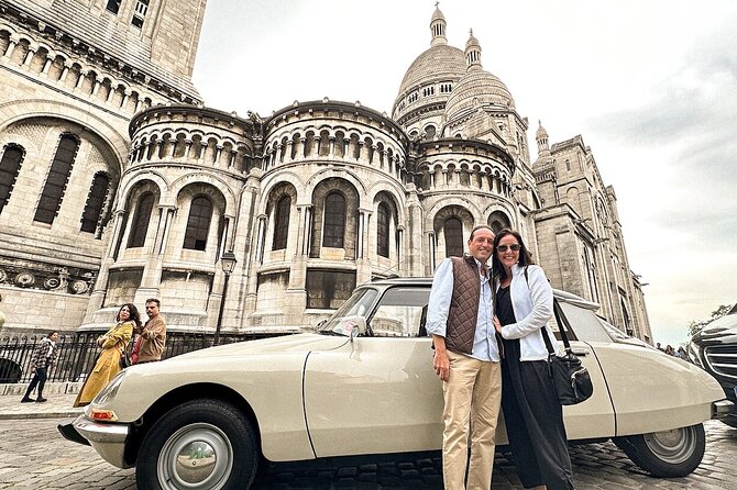 All of Paris Tour in a Vintage Open-Top French Car Citroen DS - Golden bridges, grand opera, and luxury squares