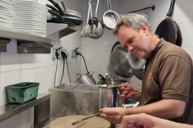 Amazing Sweet Crêpe Cooking Class Paris - A three-hour lesson at Caramel Sarrasin