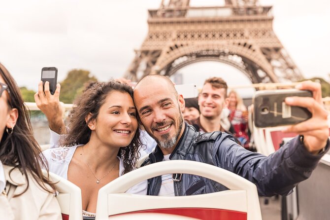 Audio tour + Hop-On-Hop-Off Bus Tour - Louvre and Pont des Arts: close, but allow walking time