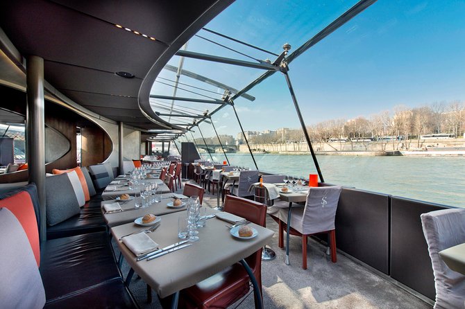 Bateaux Parisiens Seine River Gourmet Lunch & Sightseeing Cruise - A polished lunch with Paris outside the glass