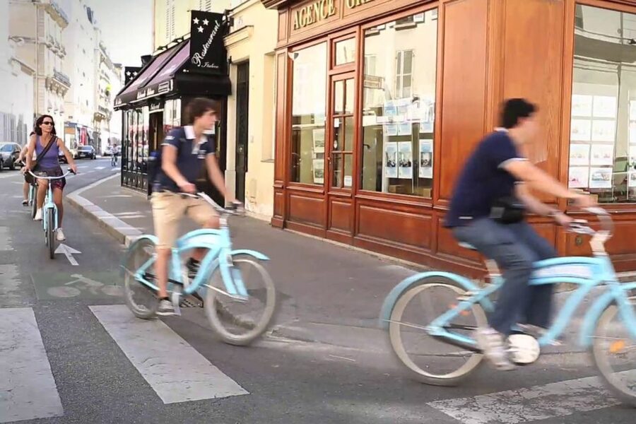 Best of Paris Bike Tour - The Rue Cler break and what you actually get to eat