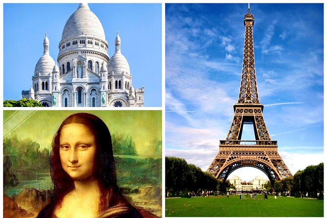 Best of Paris Tour with the Louvre, Eiffel Tower & Notre Dame - Montmartre and Sacré-Cœur at the start