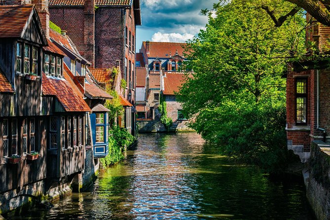 Bruges Guided or Audio Trip with Canal Cruise Option from Paris - Rozenhoedkaai and the Canals