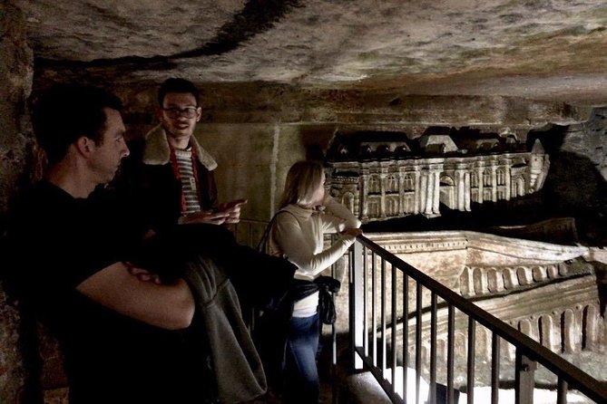 Catacombs of Paris Semi-Private VIP Restricted Access Tour - Bone-lined tunnels and the story behind them