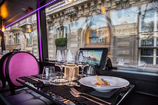 Champs-Elysées Lunch and Champagne on a Panoramic Bus - Key points to know before booking