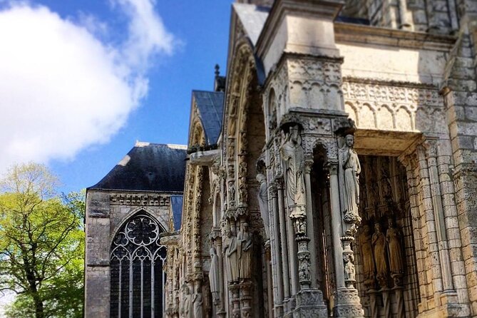 Chartres Cathedral 5 Hours Tour from Paris with Private Transport - The labyrinth, crypt, clock, and cathedral details