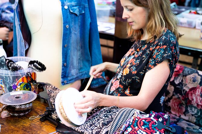 Custom a unique denim jacket with French celebrities’ designer - Step 3: Arranging the design on a dummy