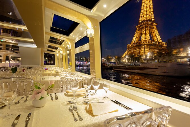 Dinner Cruise Prestige Check-out from the Eiffel Tower - What the two-hour Seine cruise is really about