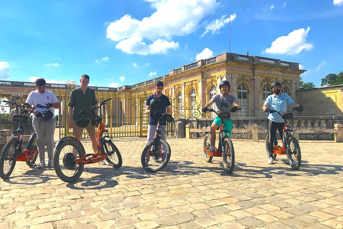 Discover Versailles on electric 2-wheelers (Yes to PRM) - Forest paths, royal markers, and the Grand Canal
