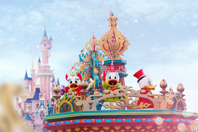 Disneyland® Paris 1 Day with Round-Trip Train Tickets from Paris - Taking the RER A from Paris to Disneyland