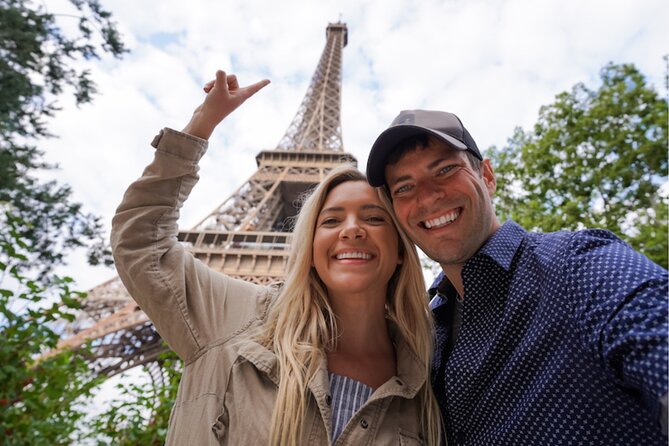 Eiffel Tower Climbing Tour with Summit Access - The first floor and its 188-foot glass floor