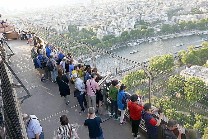 Eiffel Tower Guided Elevator Tour (Top Floor or 2nd Floor Option) - The second floor and its Paris views