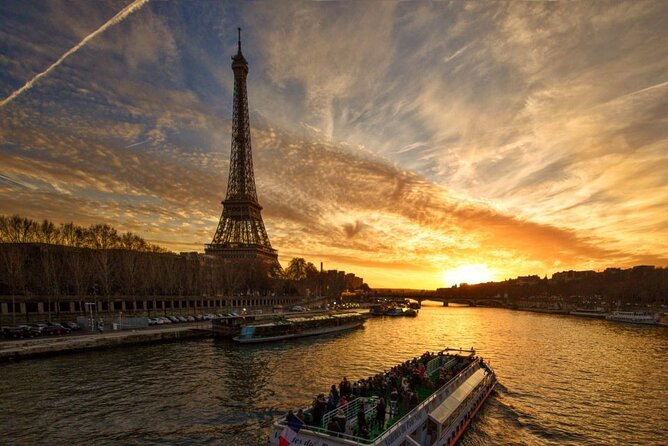 Eiffel Tower Summit Floor Entry & Illuminations Seine Cruise - The summit view, especially near sunset