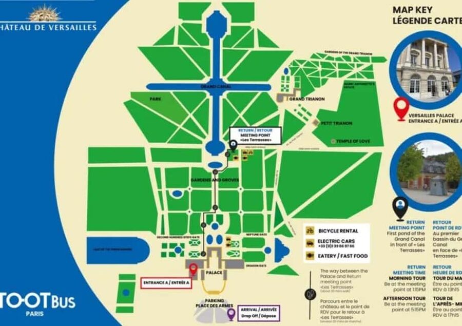 Excursion from Paris to Versailles Palace by Tootbus - A self-guided visit needs a little planning