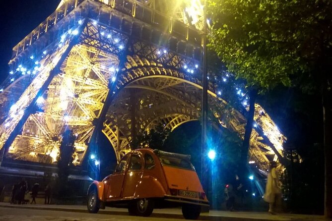 Experience the Magic of Paris By Night: A 2-Hour Iconic 2CV Tour - The Latin Quarter and Pantheon add intellectual Paris