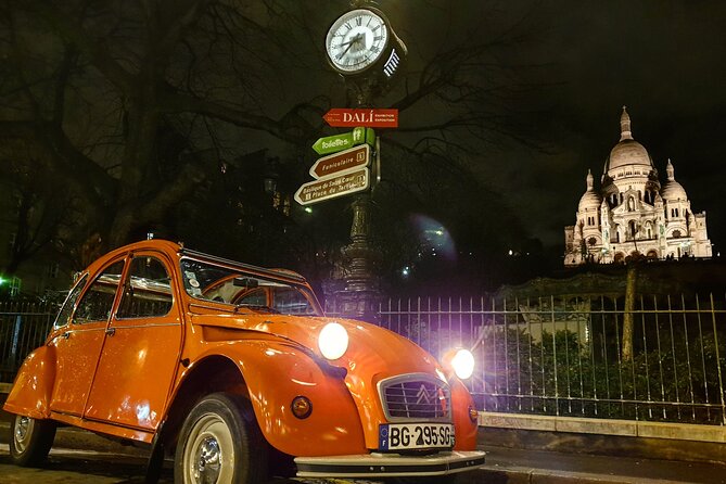 Experience the Magic of Paris By Night: A 2-Hour Iconic 2CV Tour - Invalides brings Napoleon into the route