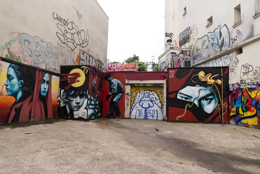 Exploring Belleville: Parisian Culture&Creativity in Motion - The Eiffel Tower view and Belleville’s changing perspective