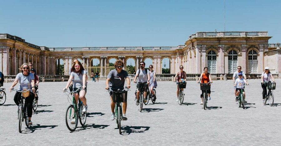 From Paris: Bike Tour to Versailles with Timed Palace Entry - Cycling the royal gardens and forest paths