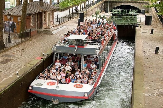 Guided Cruise The Old Paris on Canal Saint Martin - Canal de l’Ourcq and the rue de Crimée bridge