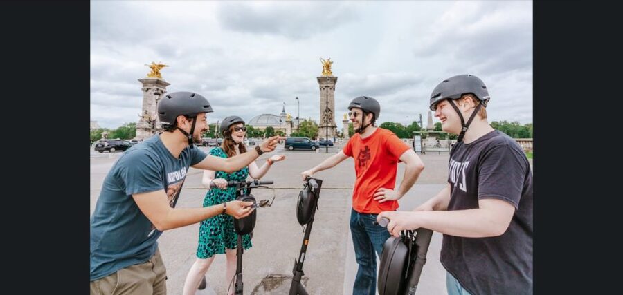Guided Electric Scooter Tour of Paris - Why an electric scooter works well in Paris