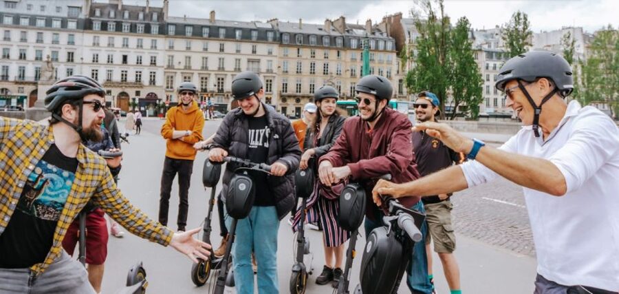 Guided Electric Scooter Tour of Paris - The Seine and Paris’s most photogenic bridges