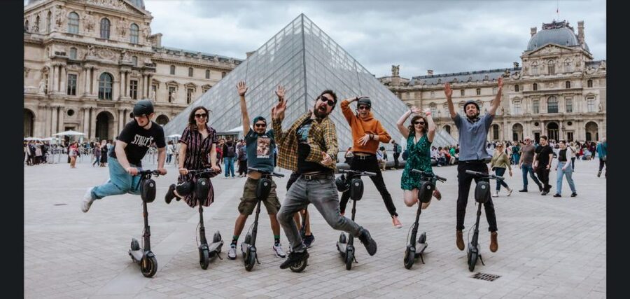 Guided Electric Scooter Tour of Paris - Le Marais and the final stretch