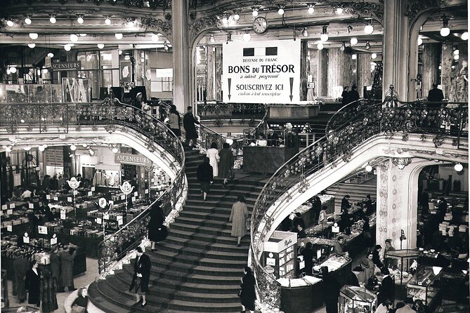 Guided Tour of Galeries Lafayette Paris Haussmann - The 1912 Dome is the main event