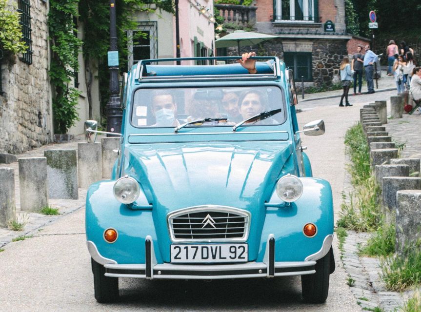Guided Tour of Paris in Classic Convertible - Why the Citroën 2CV changes the Paris sightseeing game