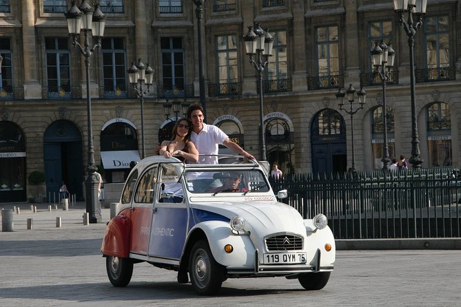 Half day trip in Paris in a vintage and convertible car with a Parisian - Booking details and cancellation caution