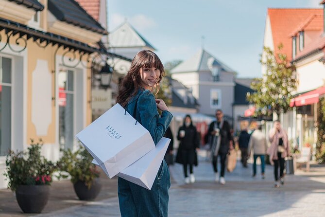 La Vallee Village Shopping Outlet by Luxury Transport from Paris - Meeting at Pullman Paris Centre-Bercy