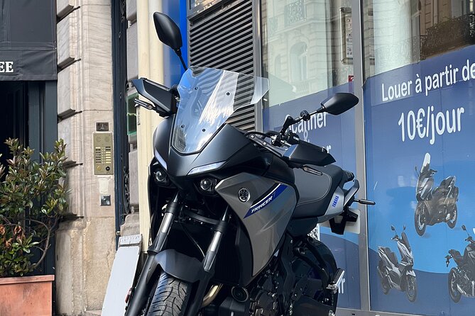 Motorcycle rental A2 Tracer 7 Yamaha 2023 (A2 license) Paris - Key points before you reserve