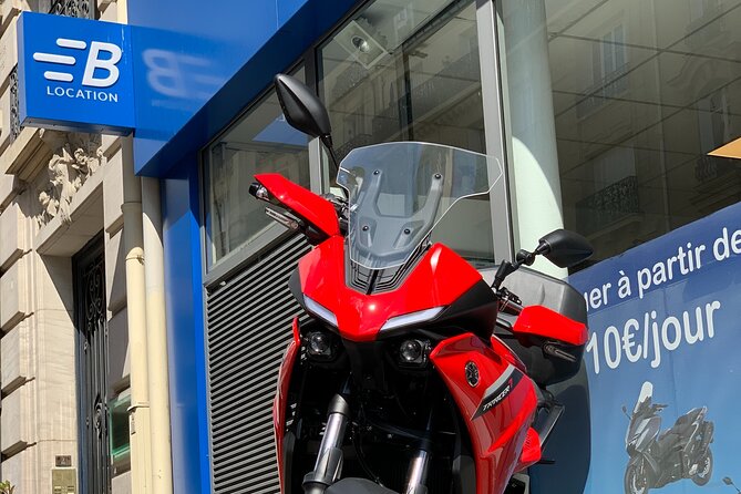 Motorcycle rental A2 Tracer 7 Yamaha 2023 (A2 license) Paris - Planning your ride from Paris