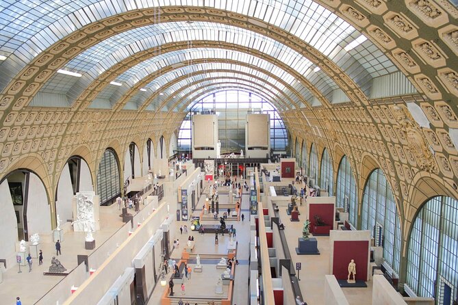 Musee d'Orsay Anytime Entry ticket in Paris with Audio - The museum itself: an old railway station filled with art