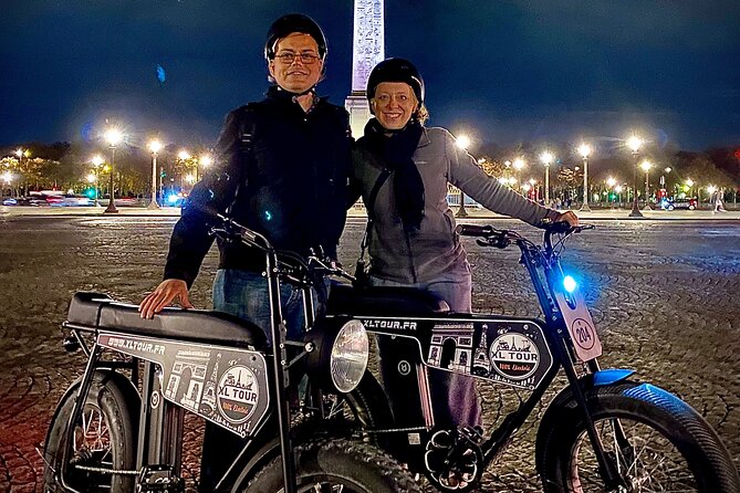 Night / Sunset Tour of Paris in Electric Bike - The Seine provides the calmest riding