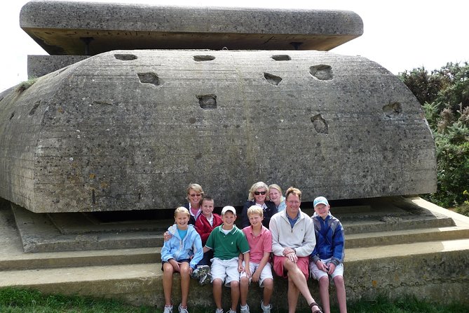 Normandy D-Day Landing Beaches Private Day Trip from Paris - Pointe du Hoc and the Ranger climb