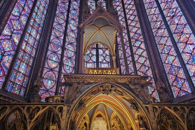 Notre Dame Outdoor Walking Tour and Entrance to Sainte Chapelle