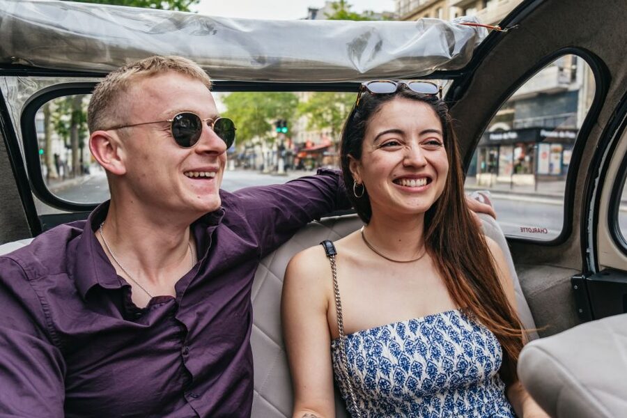 Paris: 1-Hour Vintage Citroen 2CV Tour - The Seine, Notre-Dame, and the Left Bank
