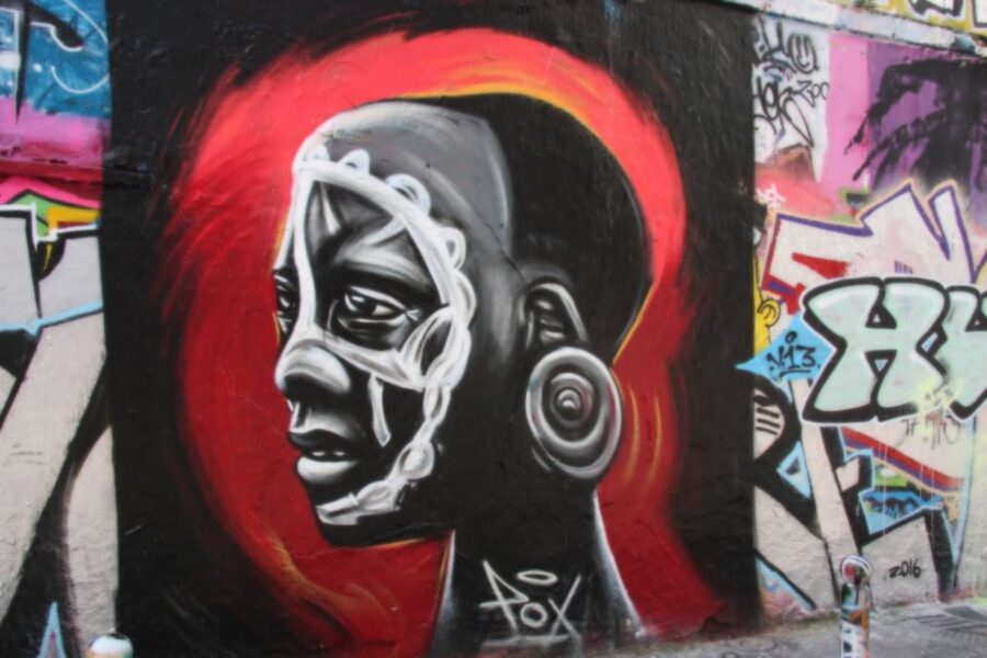 Paris: 2-Hour Street Art Tour - Jérôme Ménager’s large-scale wall work