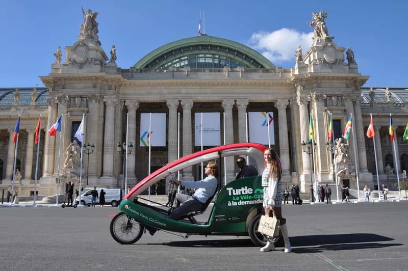 Paris: 2 hours Emily Tour in a Private Rickshaw bike - Key points before you book