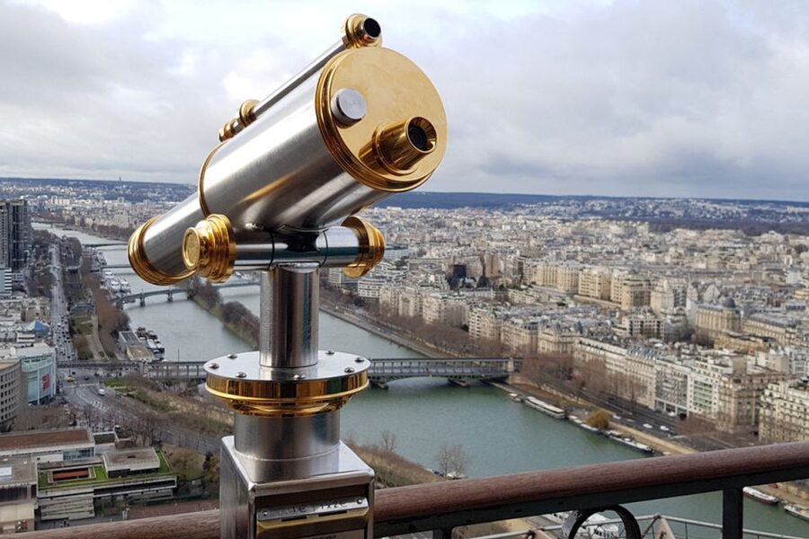 Paris: Access to the Eiffel Tower's 2nd Floor - Reading Paris From Above the Rooftops