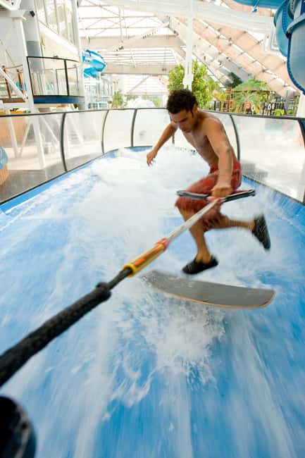 Paris: Aquaboulevard Water Park Entrance Ticket - Indoor and outdoor areas for changing Paris weather