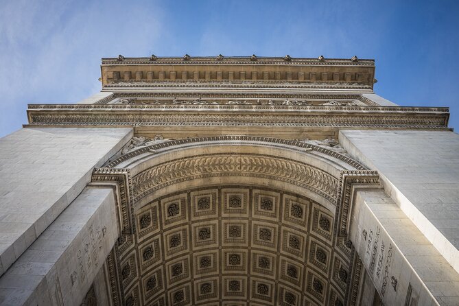 Paris Arc de Triomphe Entry and Mini Walking Tour - What you see from the top