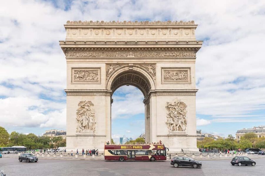 Paris: Arc de Triomphe Ticket & Big Bus Hop-on Hop-off Tour - Why this package works well for a first day in Paris
