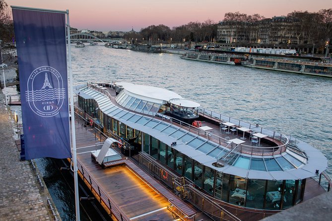 Paris at the First Lodges - Ducasse sur Seine Lunch Cruise - A Paris lunch with the river as your table